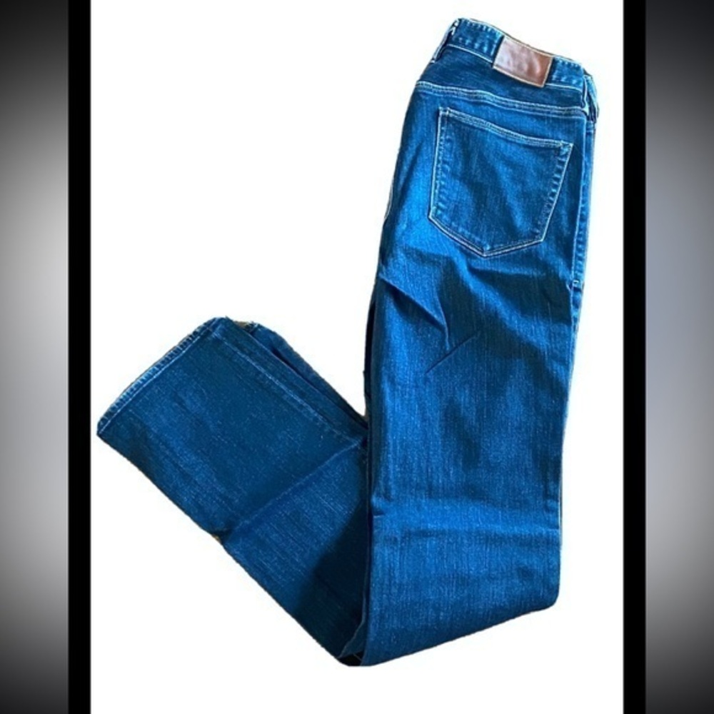 ✨Madewell Size 27 Rail Straight Denim Jeans Casual Stretch Trendy Casual